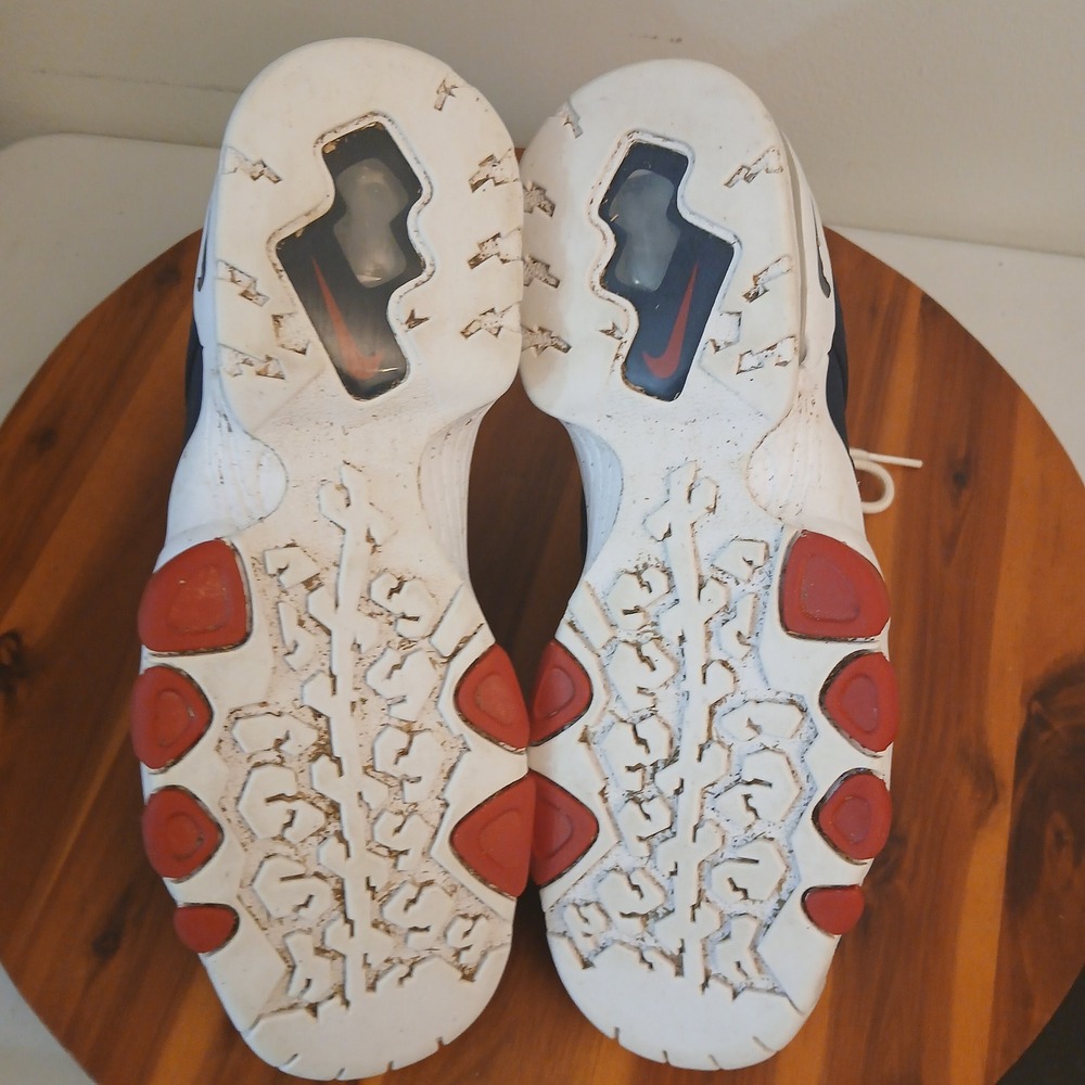 Nike Air Max2 CB 94 Mens 8 Navy Blue Red Barkley Shoes Sneakers DJ5160-400 - Picture 7 of 8